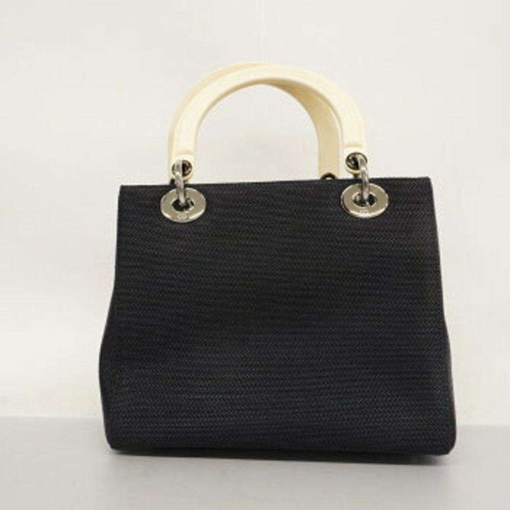 Christian Dior Lady Dior Straw Shoulder Bag - Picture 8 of 8